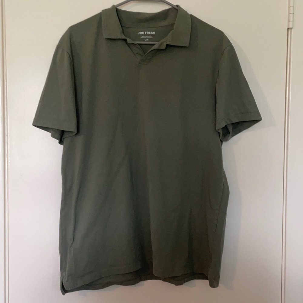 Men’s Joe Fresh Polo - size L